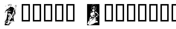 Elvira Dingbats font preview